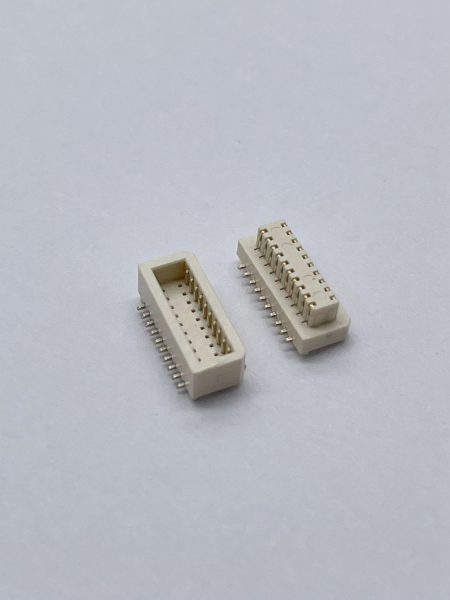 0.8mm pitch rugged PCB board to board connector types SMT